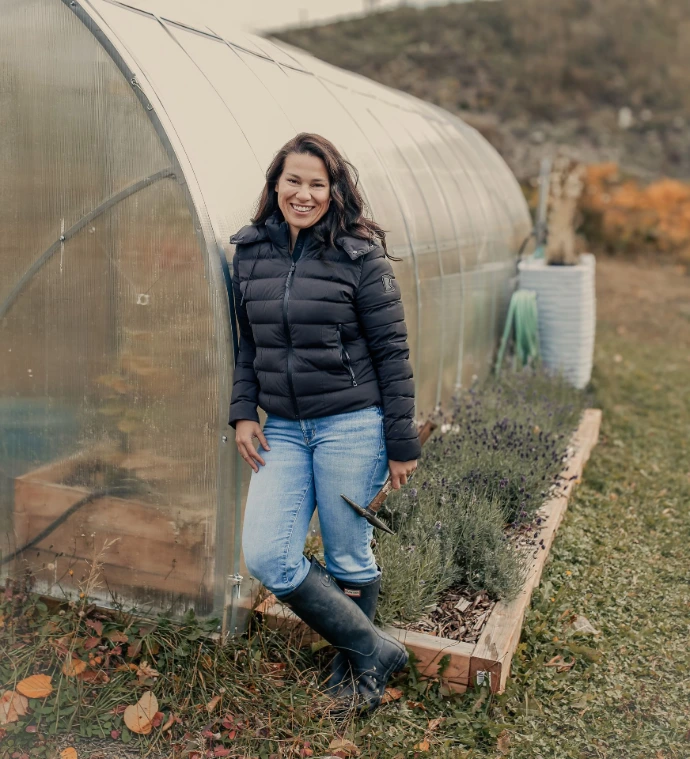 Johannie Bédard, propriétaire de Truffes Gaspésie