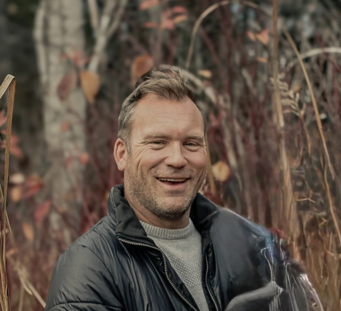 Eric Savard, co-propriétaire de Truffes Gaspésie